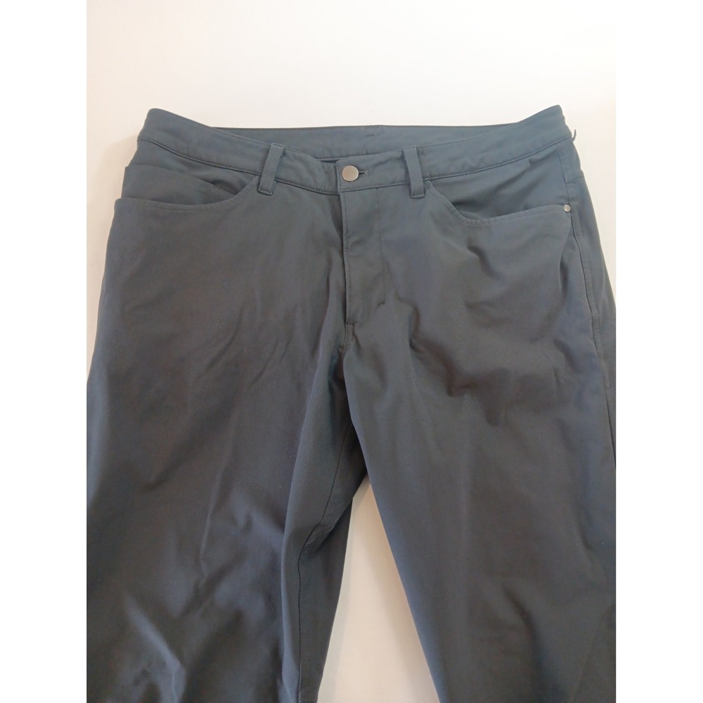 Lululemon Pants Men's Size 34 Black Classic Fit Stretch Performance Office 3012